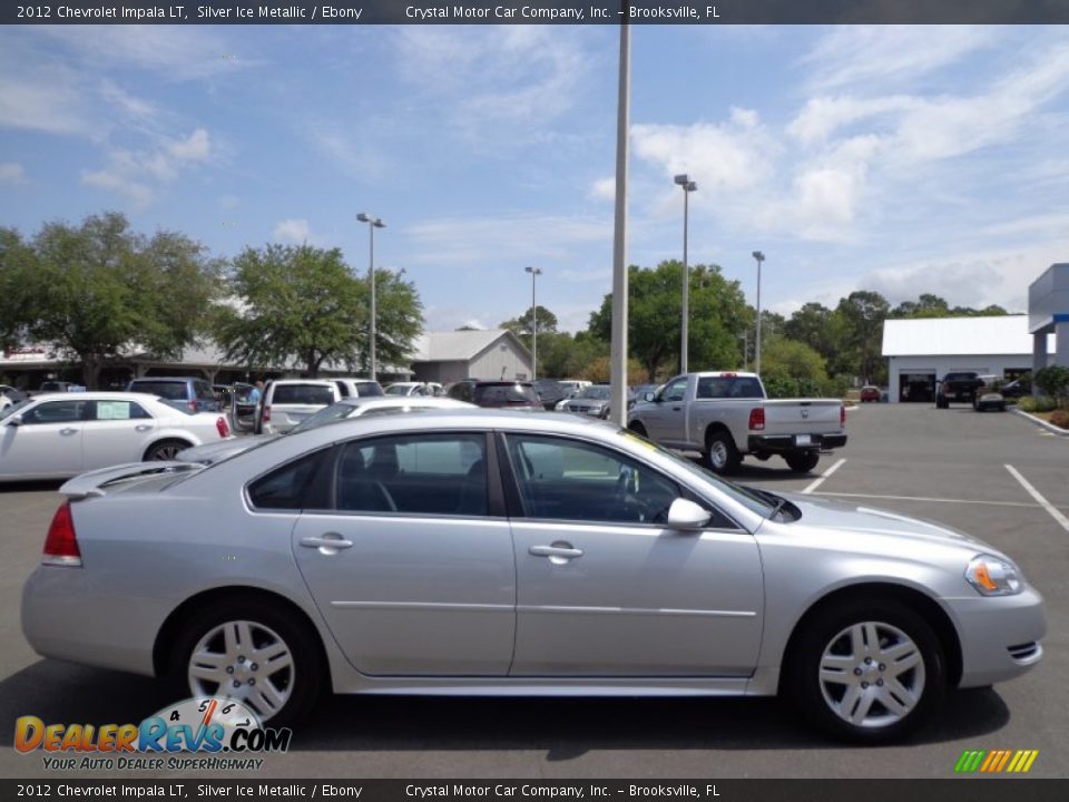 2012 Chevrolet Impala LT Silver Ice Metallic / Ebony Photo #9