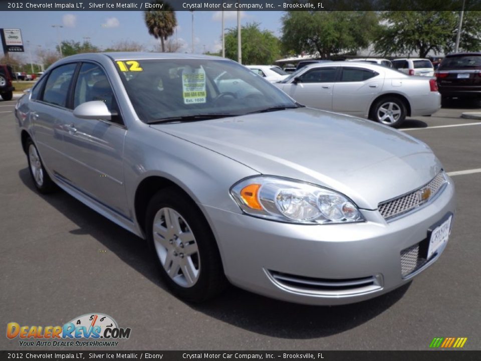 2012 Chevrolet Impala LT Silver Ice Metallic / Ebony Photo #10
