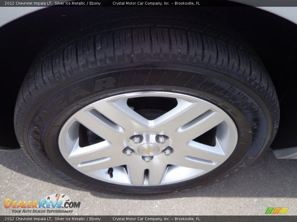 2012 Chevrolet Impala LT Silver Ice Metallic / Ebony Photo #14