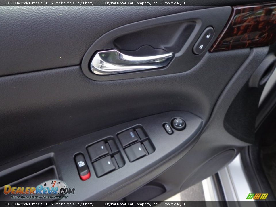 2012 Chevrolet Impala LT Silver Ice Metallic / Ebony Photo #17