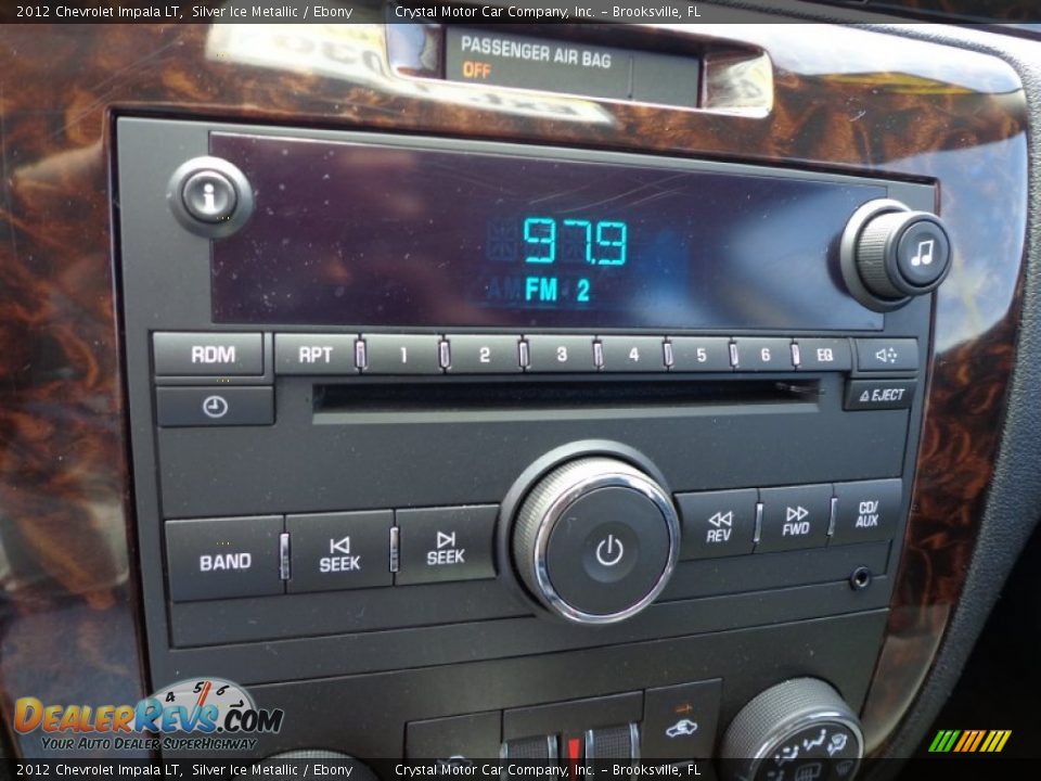 2012 Chevrolet Impala LT Silver Ice Metallic / Ebony Photo #19