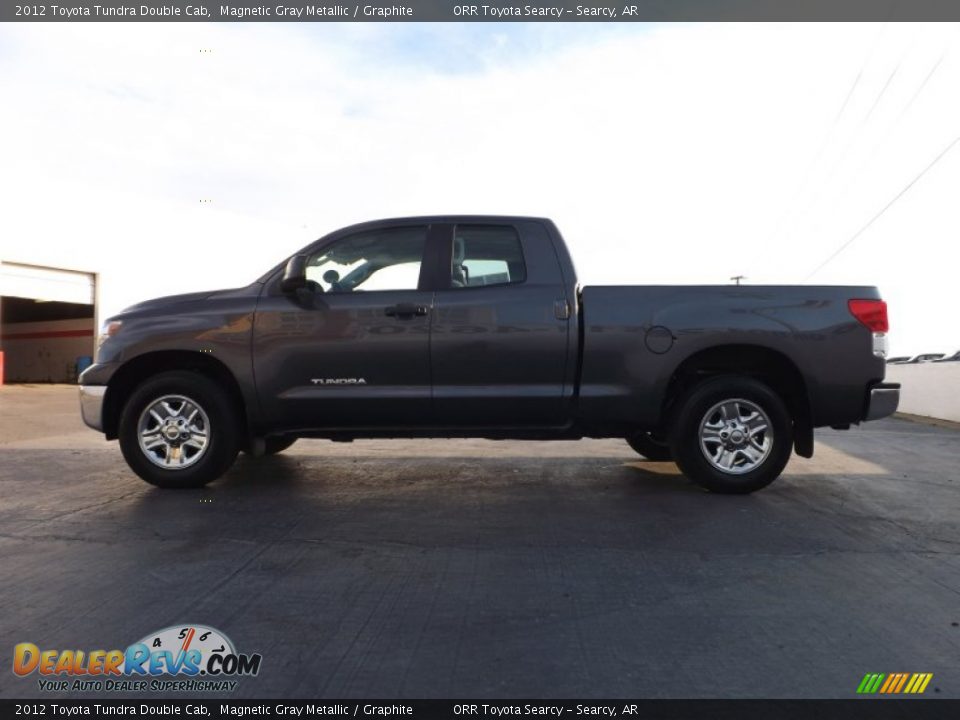 2012 Toyota Tundra Double Cab Magnetic Gray Metallic / Graphite Photo #4