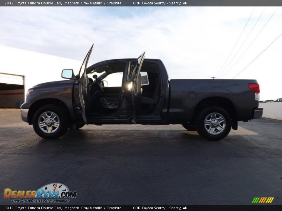 2012 Toyota Tundra Double Cab Magnetic Gray Metallic / Graphite Photo #5