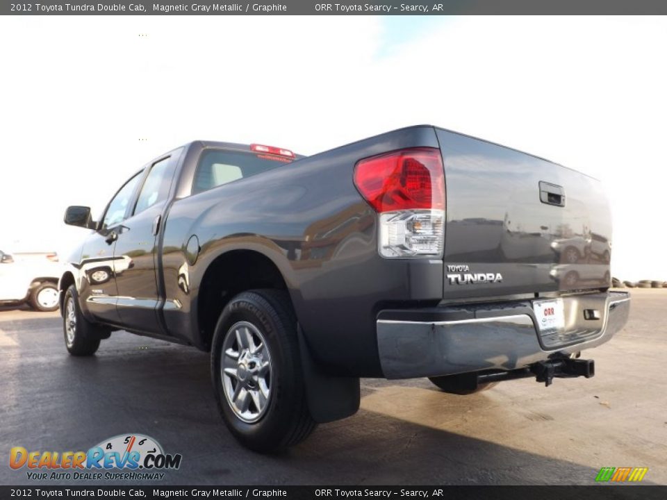 2012 Toyota Tundra Double Cab Magnetic Gray Metallic / Graphite Photo #6
