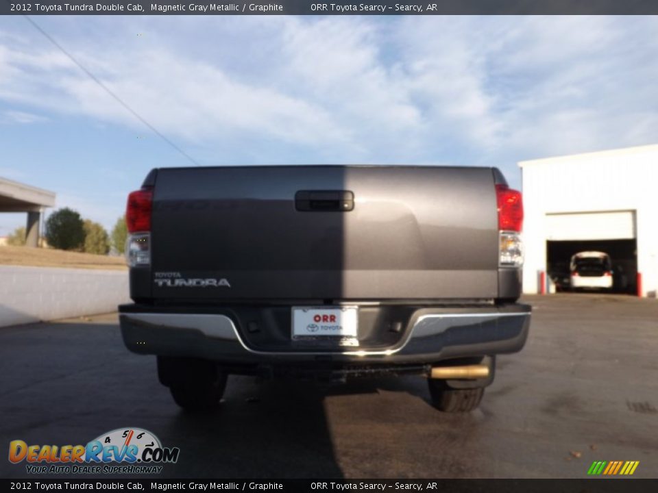 2012 Toyota Tundra Double Cab Magnetic Gray Metallic / Graphite Photo #7