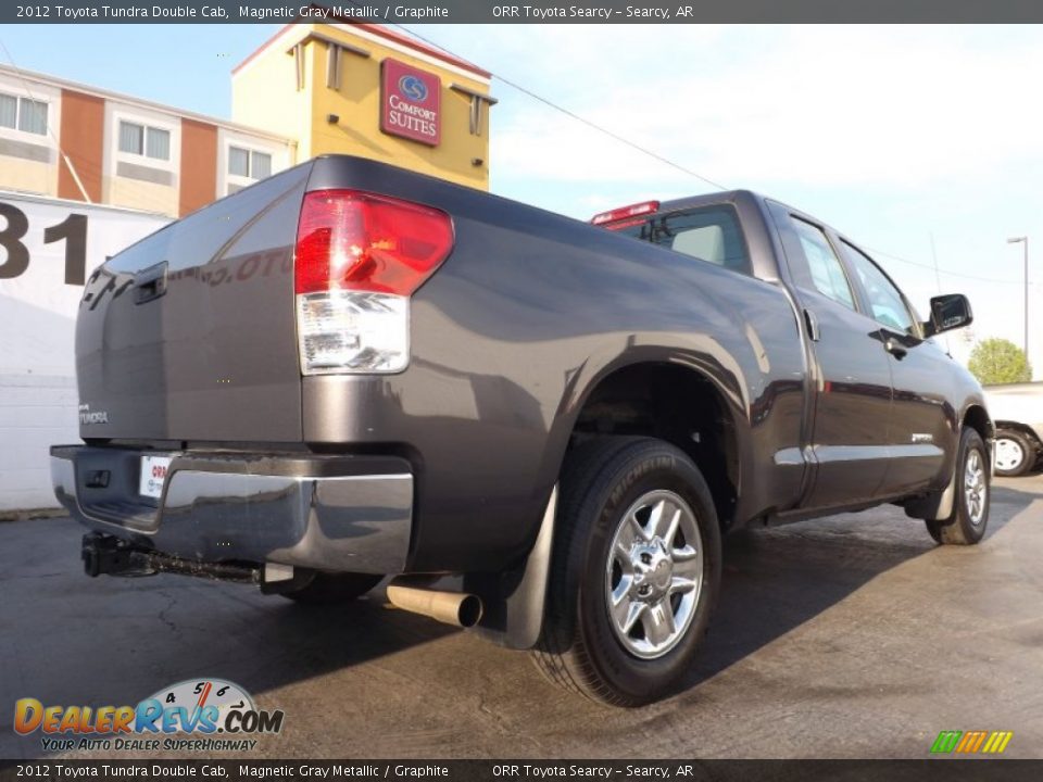 2012 Toyota Tundra Double Cab Magnetic Gray Metallic / Graphite Photo #8