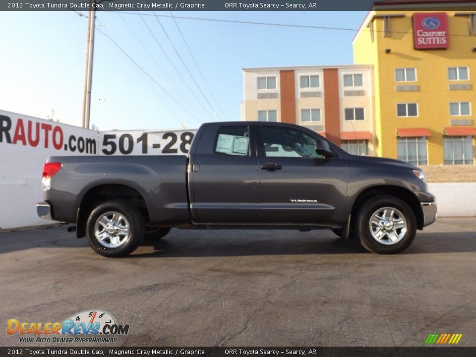 2012 Toyota Tundra Double Cab Magnetic Gray Metallic / Graphite Photo #9