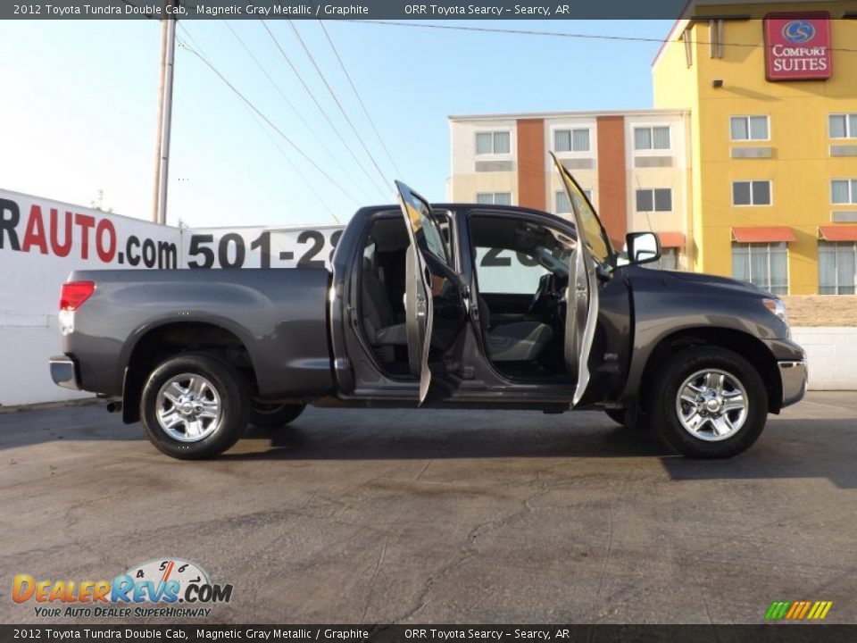 2012 Toyota Tundra Double Cab Magnetic Gray Metallic / Graphite Photo #10