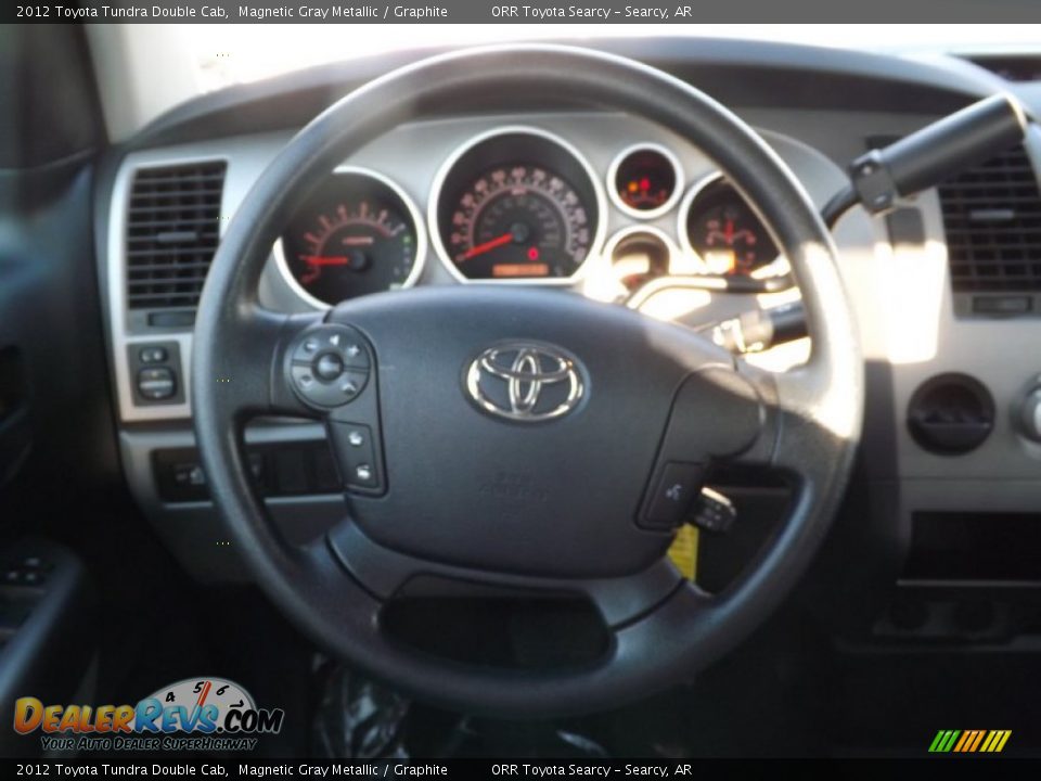 2012 Toyota Tundra Double Cab Magnetic Gray Metallic / Graphite Photo #11