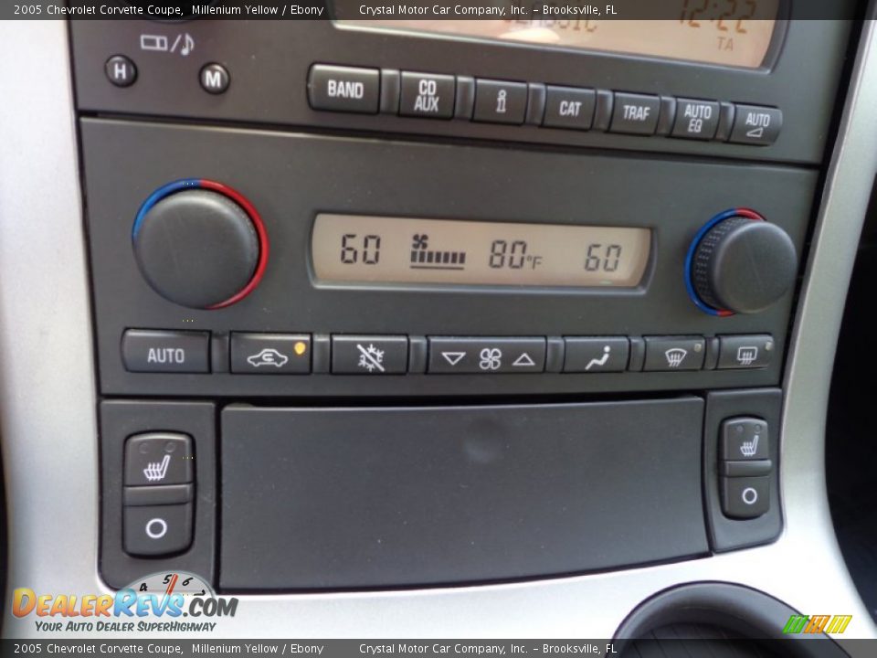 2005 Chevrolet Corvette Coupe Millenium Yellow / Ebony Photo #19