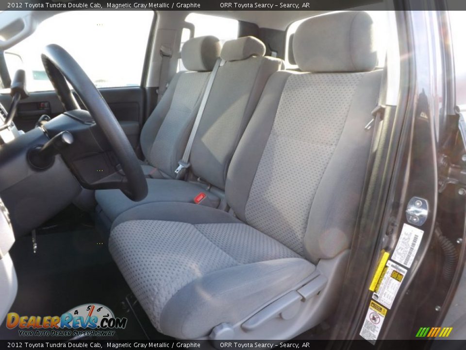 2012 Toyota Tundra Double Cab Magnetic Gray Metallic / Graphite Photo #16