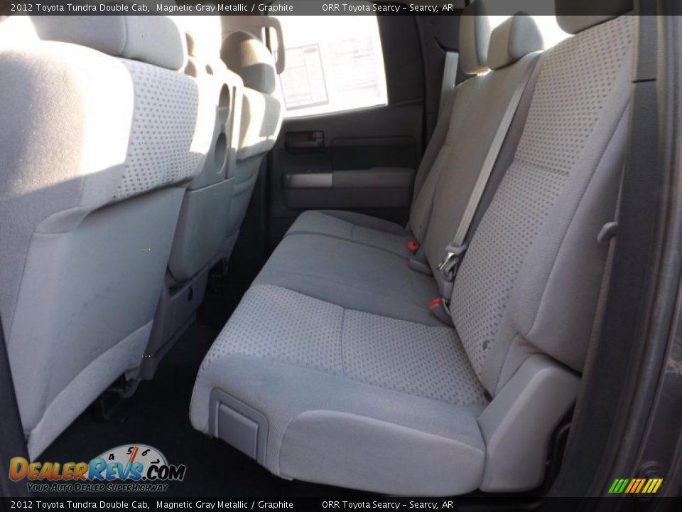 2012 Toyota Tundra Double Cab Magnetic Gray Metallic / Graphite Photo #17