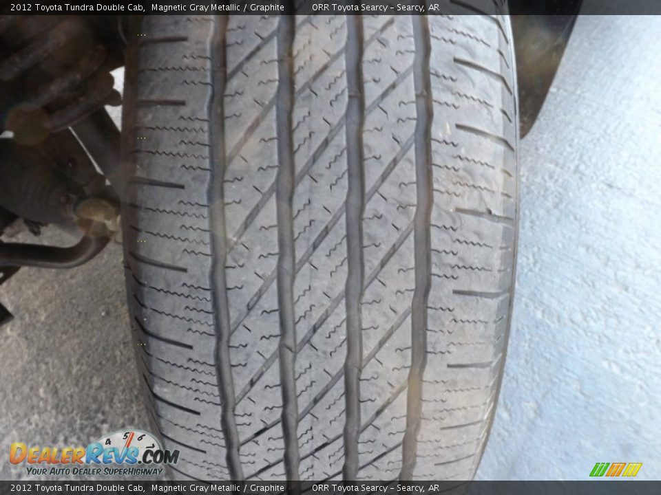 2012 Toyota Tundra Double Cab Magnetic Gray Metallic / Graphite Photo #20