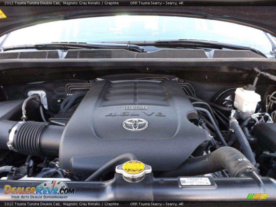 2012 Toyota Tundra Double Cab Magnetic Gray Metallic / Graphite Photo #21