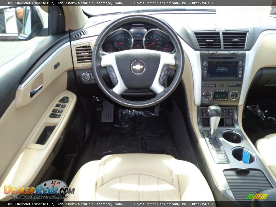 Dashboard of 2009 Chevrolet Traverse LTZ Photo #7