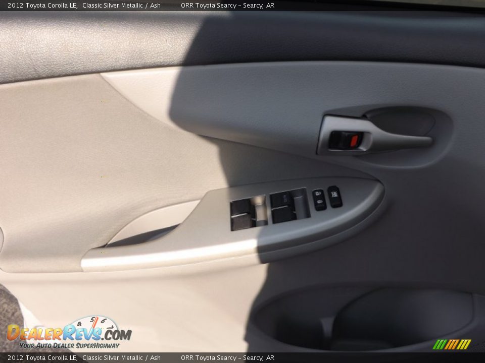 2012 Toyota Corolla LE Classic Silver Metallic / Ash Photo #13