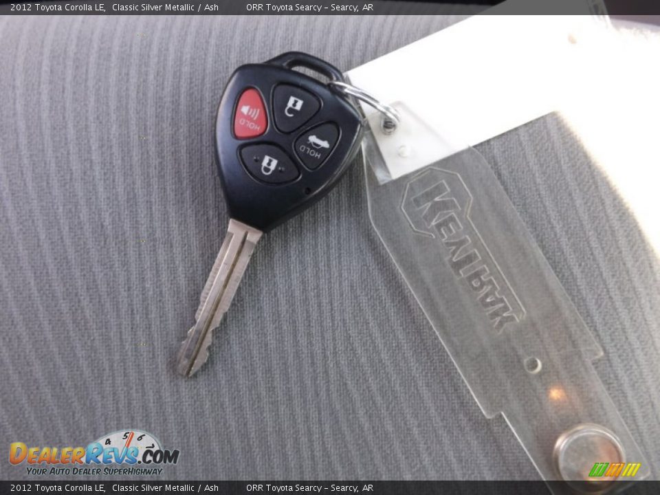 2012 Toyota Corolla LE Classic Silver Metallic / Ash Photo #20