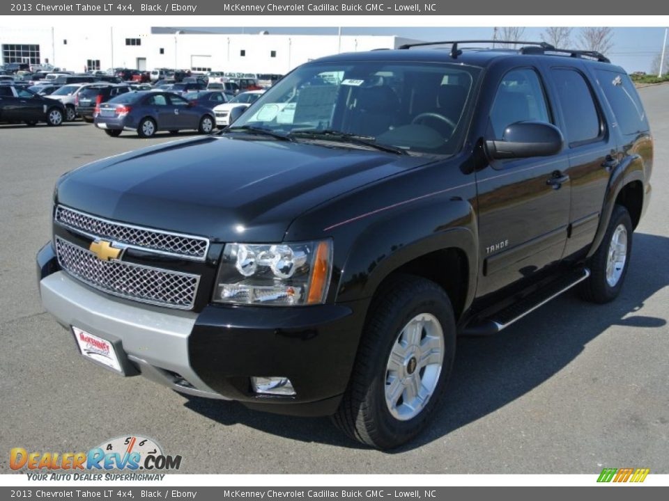 2013 Chevrolet Tahoe LT 4x4 Black / Ebony Photo #1