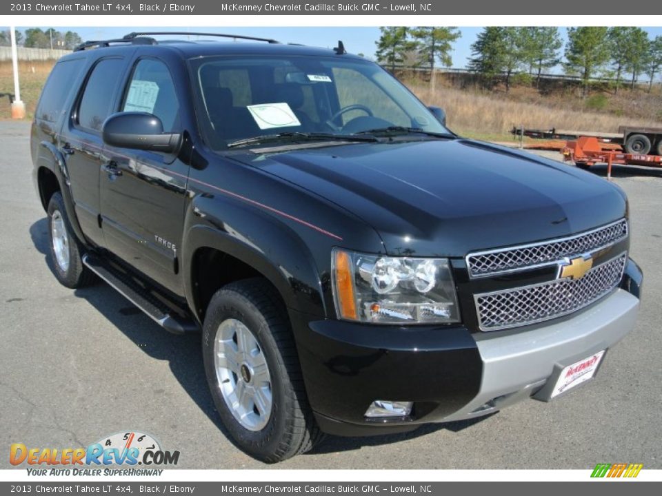 2013 Chevrolet Tahoe LT 4x4 Black / Ebony Photo #2