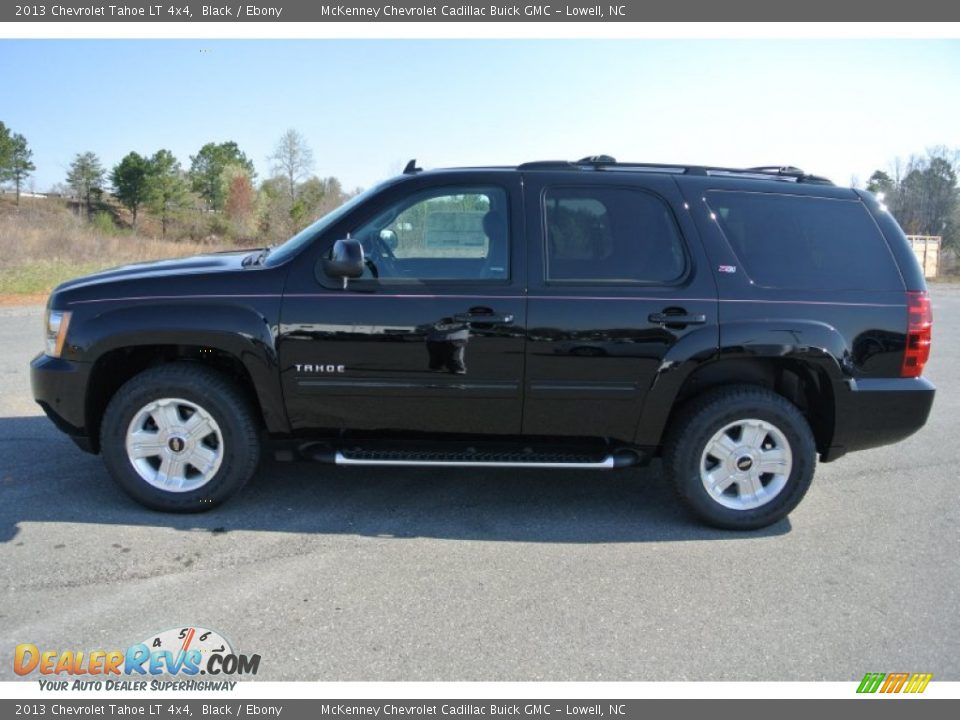 2013 Chevrolet Tahoe LT 4x4 Black / Ebony Photo #3