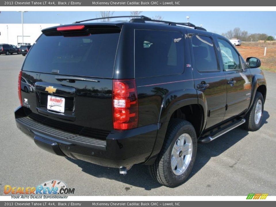 2013 Chevrolet Tahoe LT 4x4 Black / Ebony Photo #5