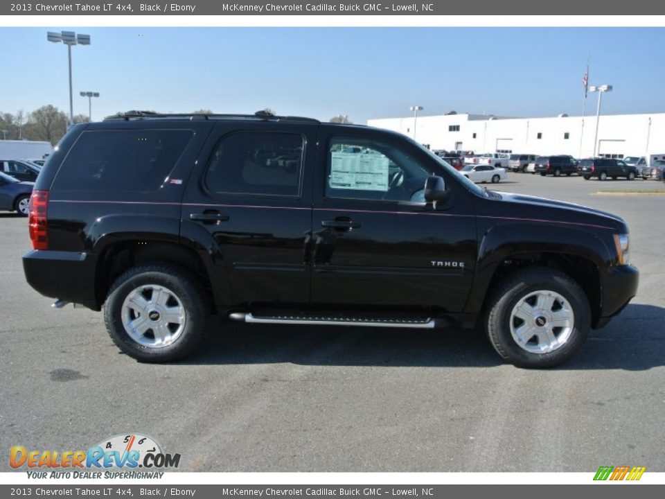2013 Chevrolet Tahoe LT 4x4 Black / Ebony Photo #6