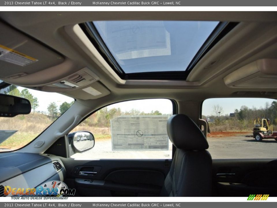2013 Chevrolet Tahoe LT 4x4 Black / Ebony Photo #11