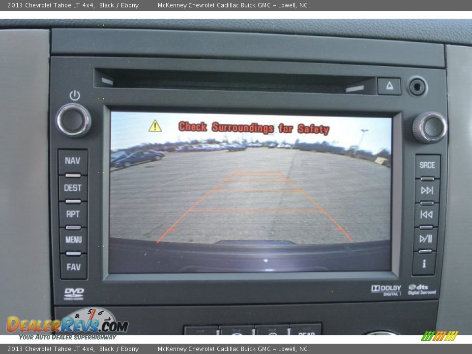 2013 Chevrolet Tahoe LT 4x4 Black / Ebony Photo #15