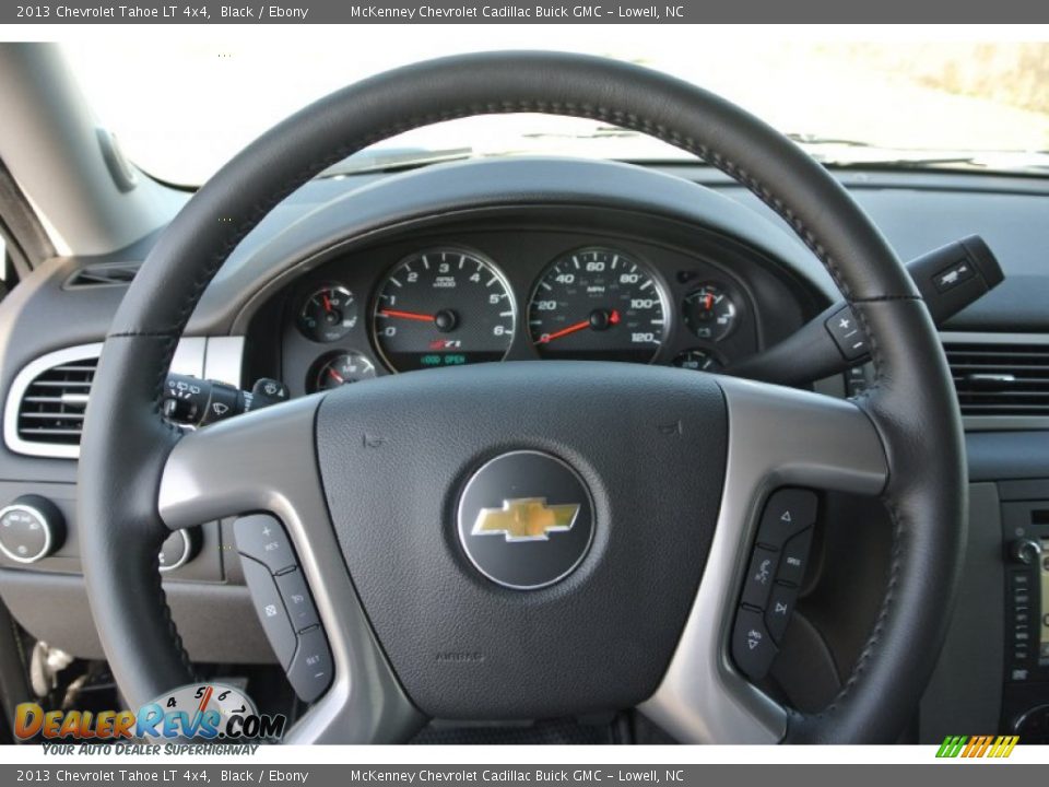 2013 Chevrolet Tahoe LT 4x4 Black / Ebony Photo #16