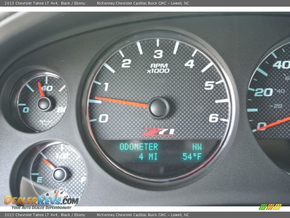 2013 Chevrolet Tahoe LT 4x4 Black / Ebony Photo #17