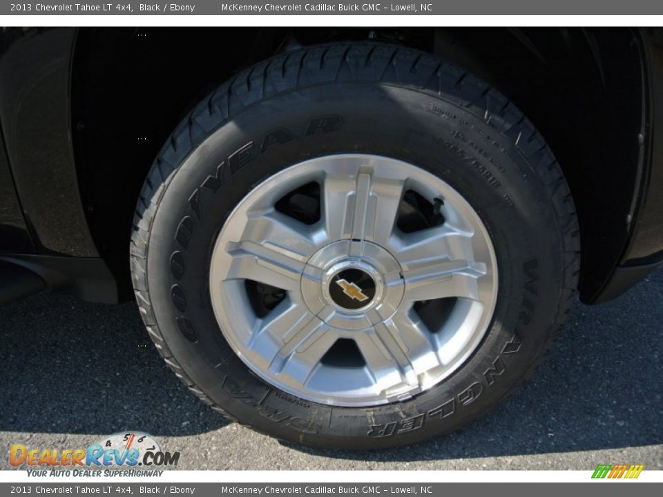 2013 Chevrolet Tahoe LT 4x4 Black / Ebony Photo #25