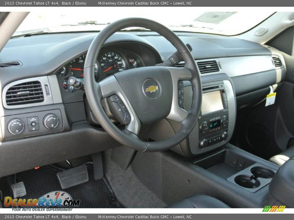 2013 Chevrolet Tahoe LT 4x4 Black / Ebony Photo #27