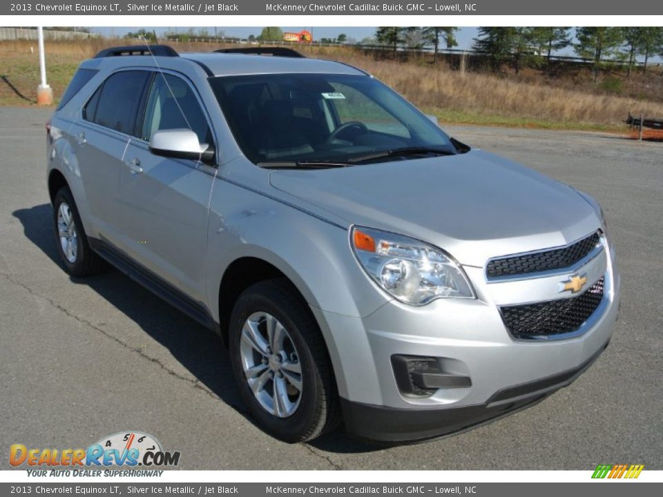 2013 Chevrolet Equinox LT Silver Ice Metallic / Jet Black Photo #2