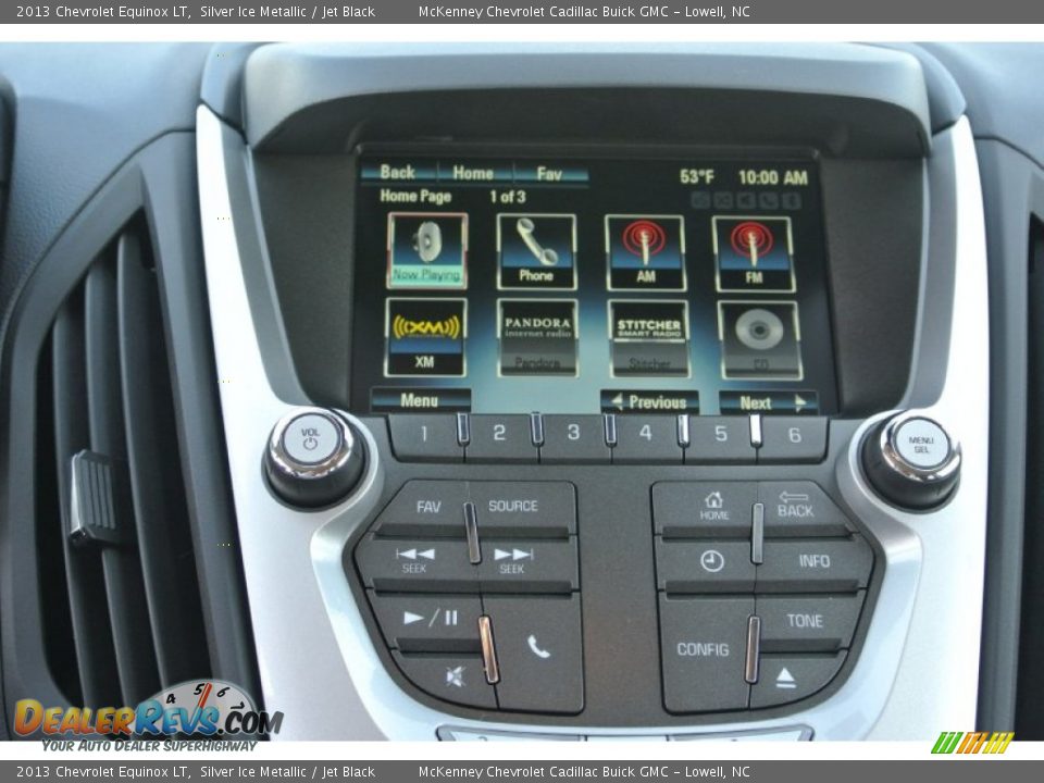 2013 Chevrolet Equinox LT Silver Ice Metallic / Jet Black Photo #12