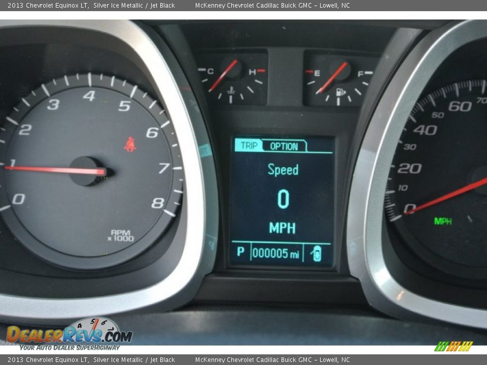 2013 Chevrolet Equinox LT Silver Ice Metallic / Jet Black Photo #16