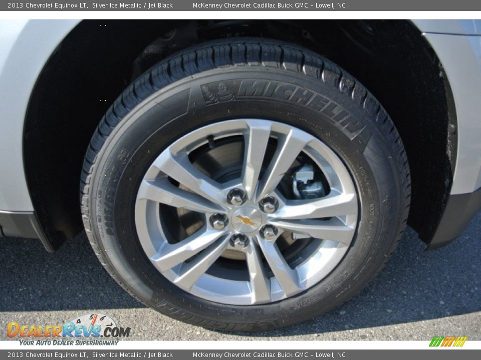 2013 Chevrolet Equinox LT Silver Ice Metallic / Jet Black Photo #21