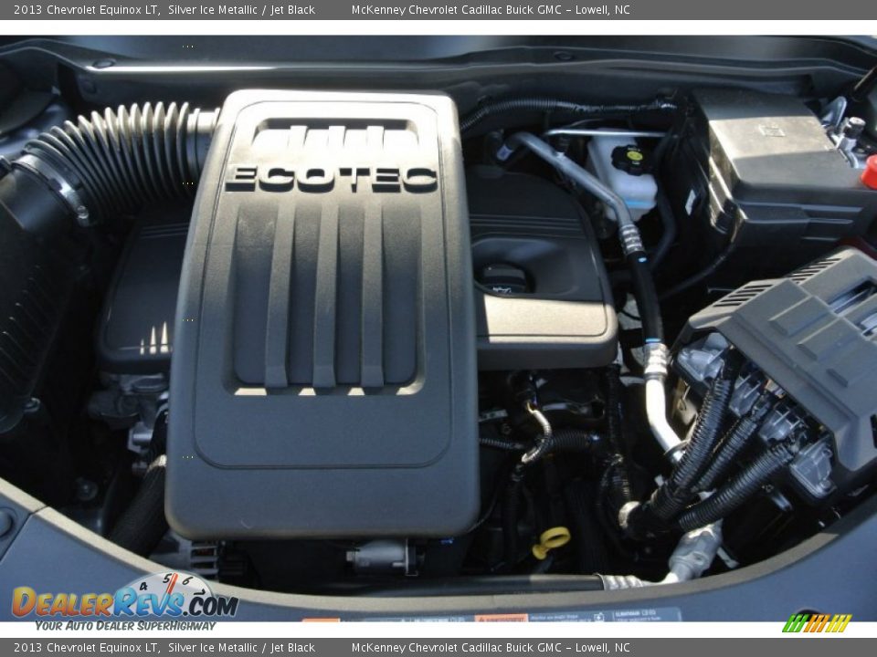 2013 Chevrolet Equinox LT Silver Ice Metallic / Jet Black Photo #22