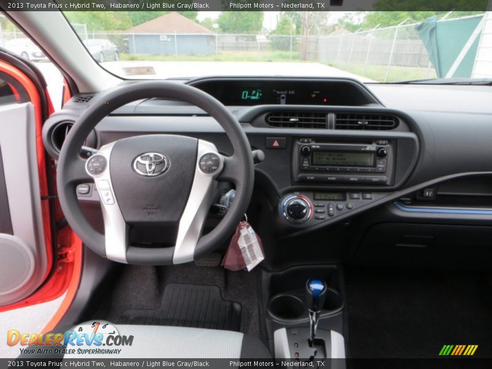 Dashboard of 2013 Toyota Prius c Hybrid Two Photo #25
