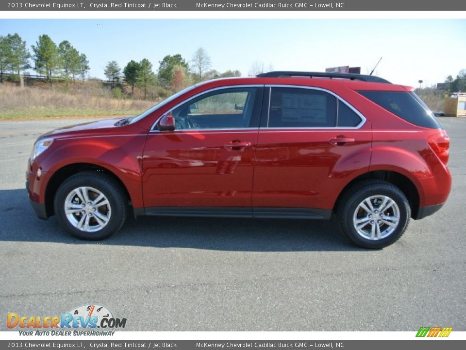2013 Chevrolet Equinox LT Crystal Red Tintcoat / Jet Black Photo #3