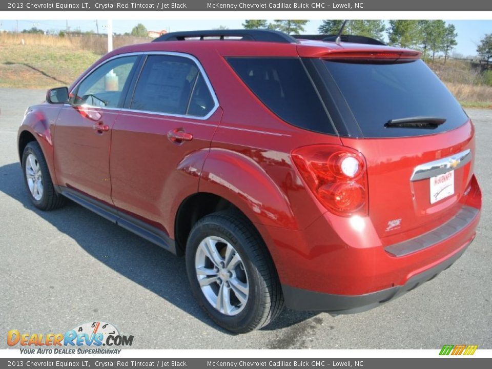 2013 Chevrolet Equinox LT Crystal Red Tintcoat / Jet Black Photo #4