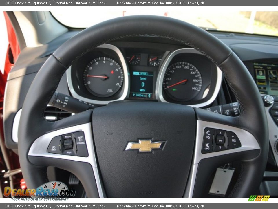 2013 Chevrolet Equinox LT Crystal Red Tintcoat / Jet Black Photo #14