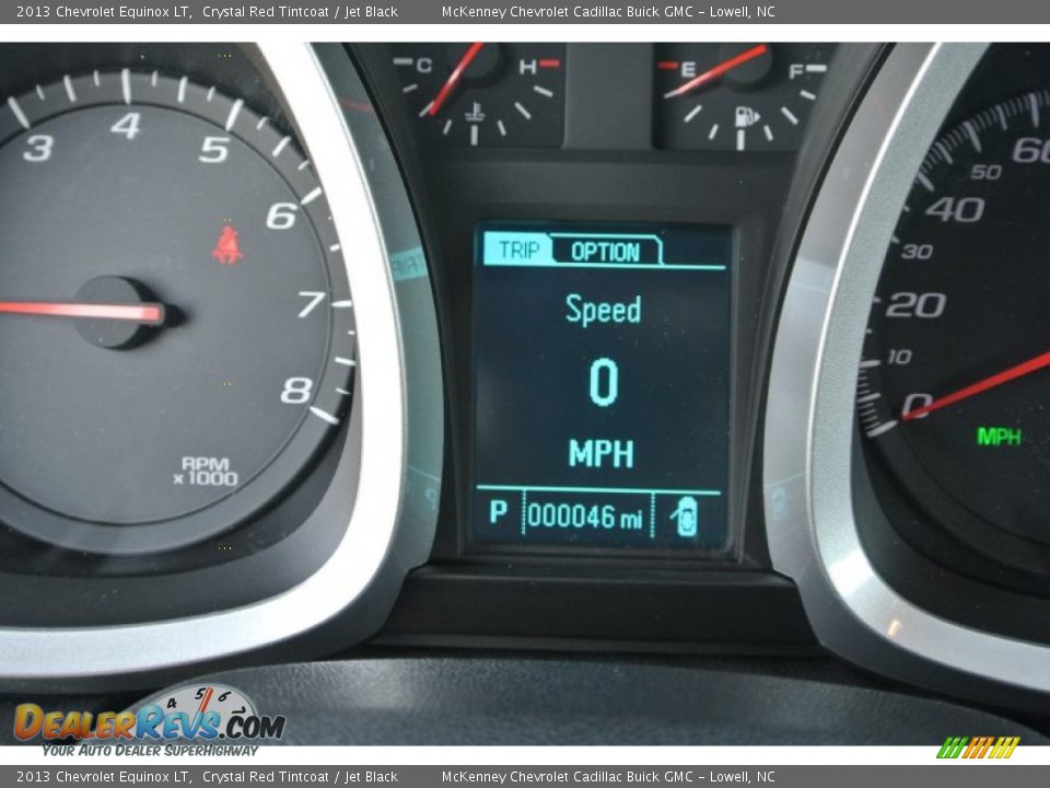 2013 Chevrolet Equinox LT Crystal Red Tintcoat / Jet Black Photo #15