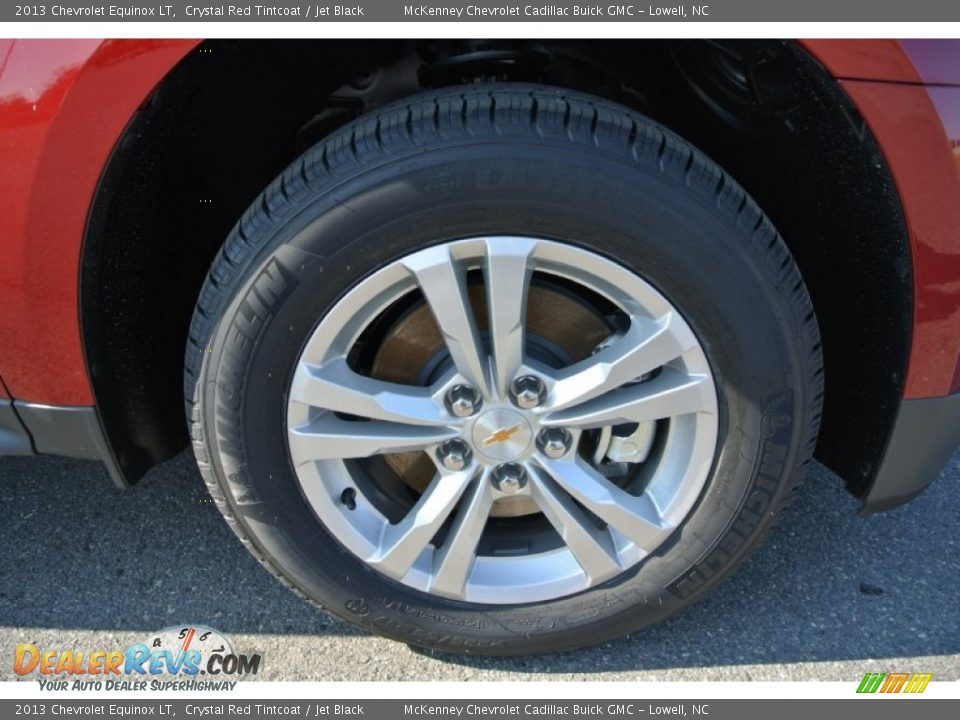 2013 Chevrolet Equinox LT Crystal Red Tintcoat / Jet Black Photo #20