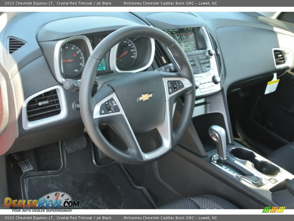 2013 Chevrolet Equinox LT Crystal Red Tintcoat / Jet Black Photo #22