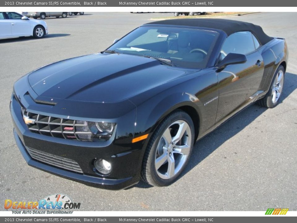 2013 Chevrolet Camaro SS/RS Convertible Black / Black Photo #1