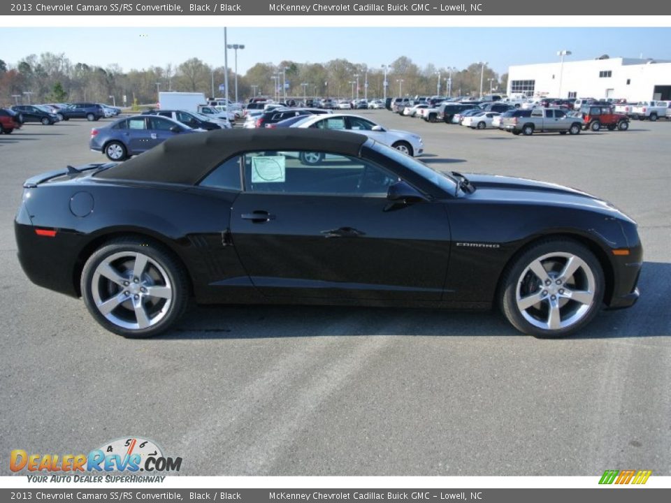 Black 2013 Chevrolet Camaro SS/RS Convertible Photo #6
