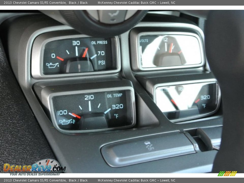 2013 Chevrolet Camaro SS/RS Convertible Gauges Photo #12