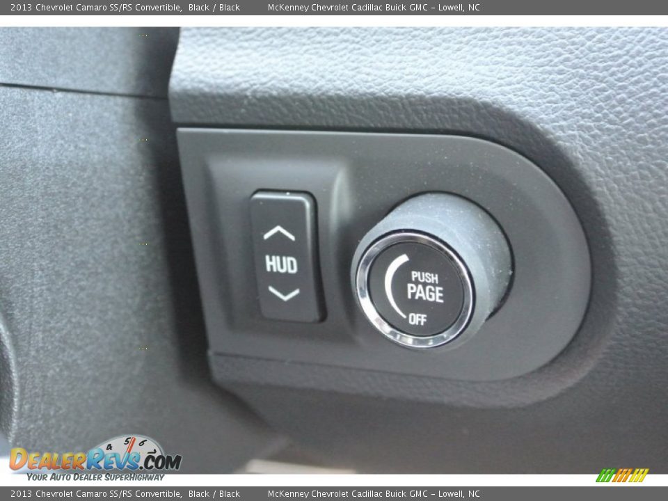 Controls of 2013 Chevrolet Camaro SS/RS Convertible Photo #14