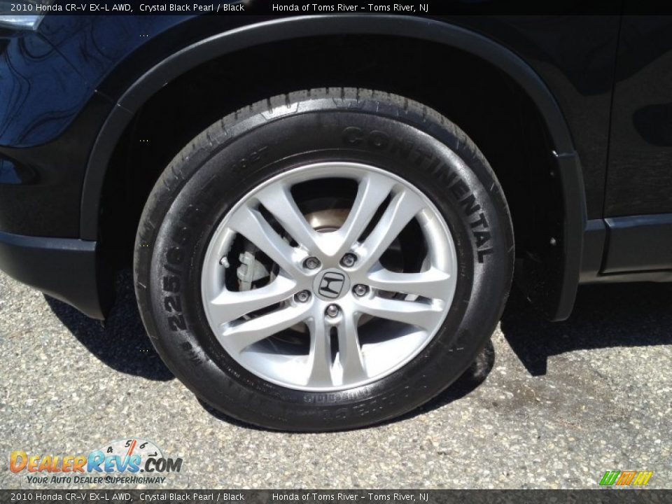2010 Honda CR-V EX-L AWD Crystal Black Pearl / Black Photo #3