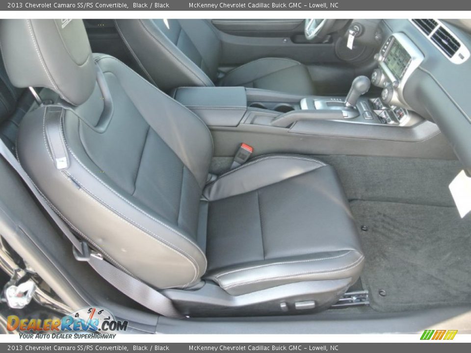 Front Seat of 2013 Chevrolet Camaro SS/RS Convertible Photo #21